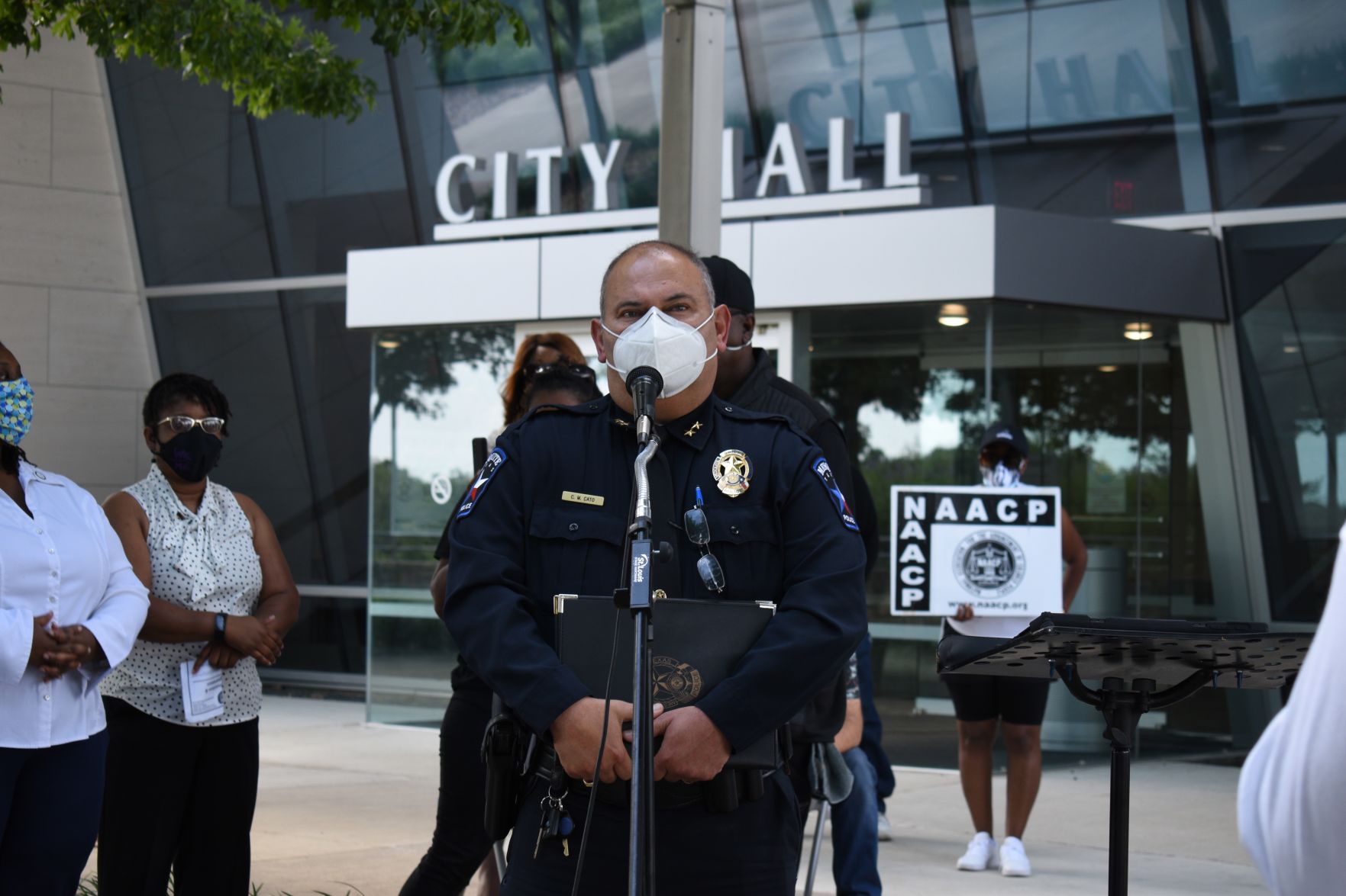 NAACP press conference